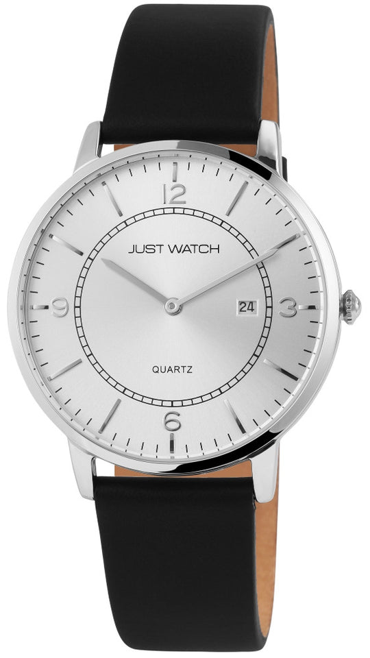 Just Watch Herrenuhr Lederband schwarz JW20131-001