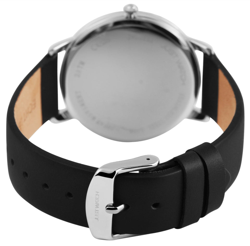 Just Watch Herrenuhr Lederband schwarz JW20131-001