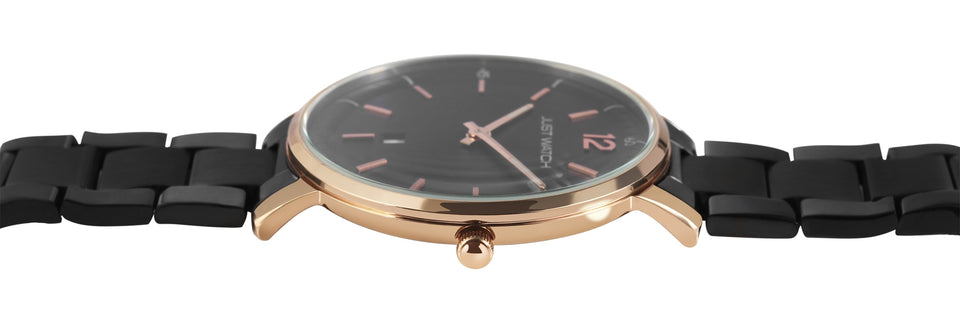 Just Watch Herrenuhr schwarz mit Metallband JW20133-003