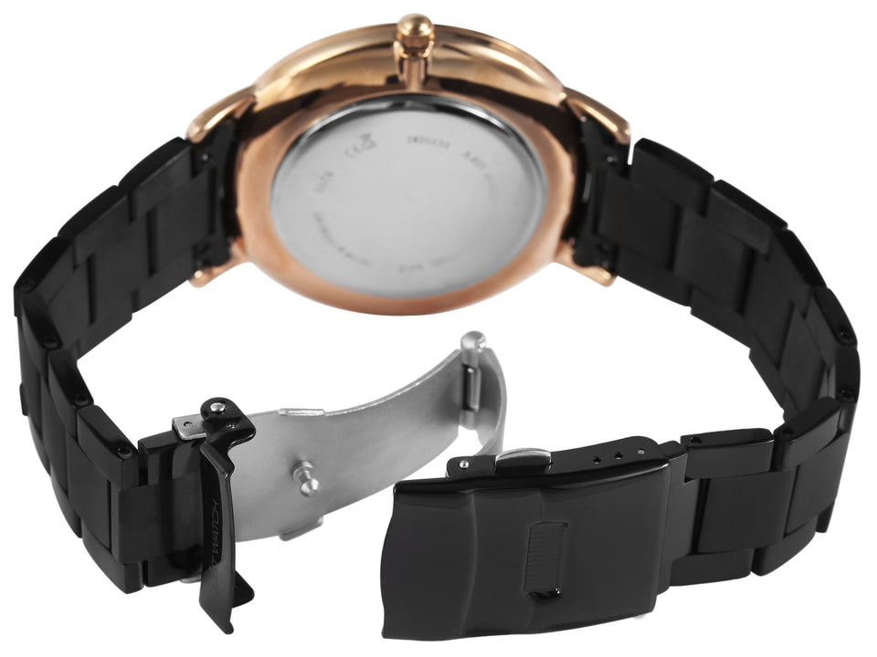 Just Watch Herrenuhr schwarz mit Metallband JW20133-003