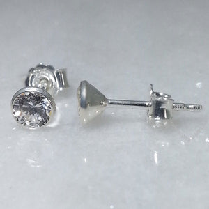 Ohrstecker echt 925 Silber mit Zirkonia 31-1772
