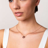 XENOX Halskette Silber RH rosévergoldet Lebensbaum XS2896R
