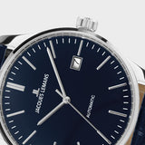 Jacques Lemans Herrenuhr Automatik Lederband 1-2073D
