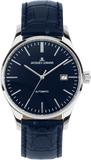Jacques Lemans Herrenuhr Automatik Lederband 1-2073D