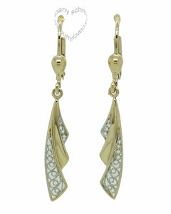 Ohrhänger, Ohrpendel 333 Gold Zirkonia 32-3068