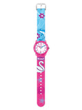 SCOUT Kinderuhr Schwan Pink 280305035