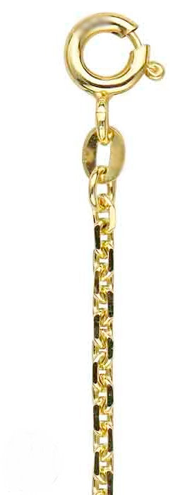 Goldkette Collierkette 60cm 333 Gold geeignet für Anhänger A60/60