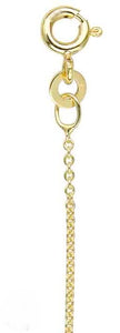 Goldkette Collierkette 45cm 333 Gold geeignet für Anhänger