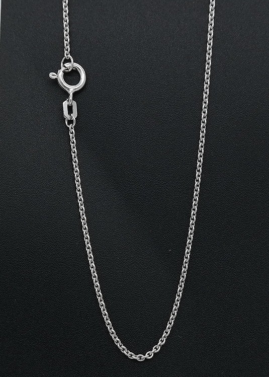 Silberkette, Collierkette 50cm geeignet für Anhänger 61-0042 50