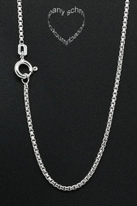 Silberkette, Collierkette,Venezia rund 55cm geeignet für Anhänger 65-4016 55