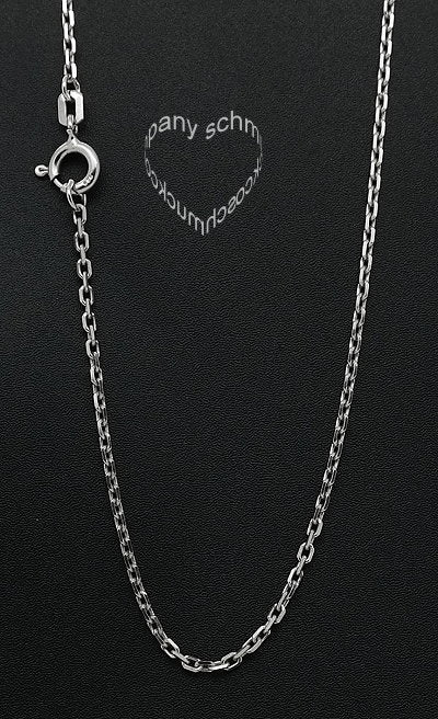 Silberkette, Collierkette, Anker 50cm geeignet für Anhänger 61-4051 50