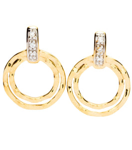 NANA KAY Ohrhänger 375/9kt Gold Zirkonia FG013