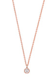 XENOX Halskette Silber rosé Zirkonia XS7283R
