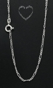 Silberkette, Collierkette 42cm geeignet für Anhänger