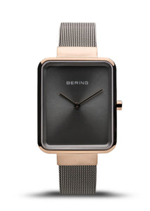 BERING Damenuhr Classic grau 14528-369