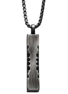 STEELWEAR Halskette+Anhänger Buenos Aires schwarz SW-693