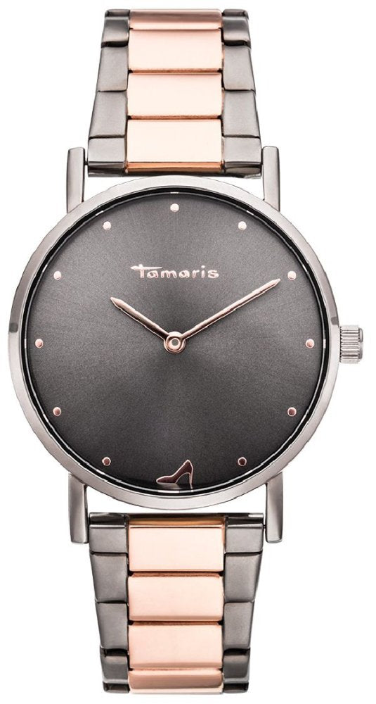 TAMARIS Damenuhr Daniela khaki rosé TW317