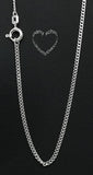 Silberkette, Collierkette 40cm geeignet für Anhänger 62-1050 40