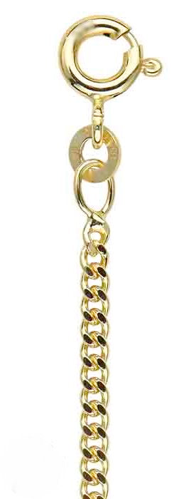Goldkette Collierkette 50cm 333 Gold geeignet für Anhänger P60/50