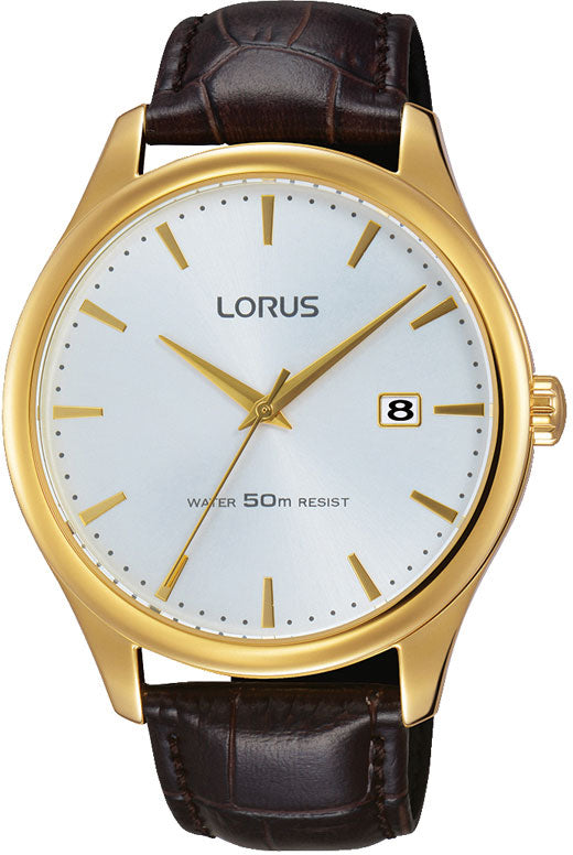 LORUS Herrenuhr Lederband Klassik RS960CX9