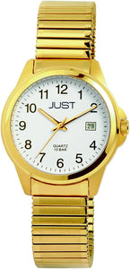 Just Herrenuhr Basic Flexband vergoldet 115549