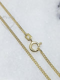 Goldkette Collierkette 42cm 333 Gold geeignet für Anhänger P45/42