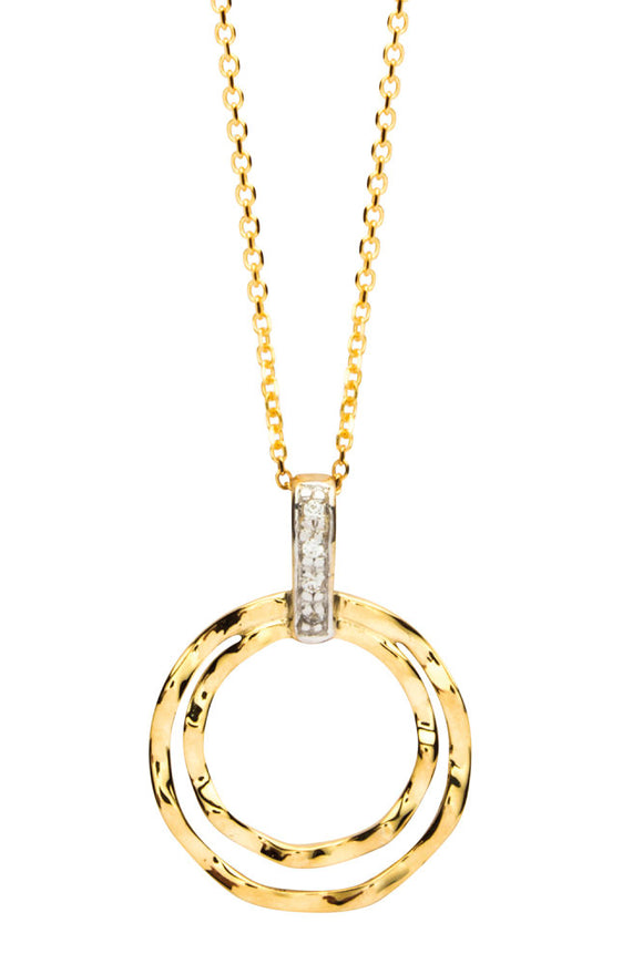 NANA KAY Halskette 375/9kt Gold Zirkonia FG012