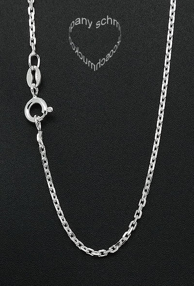 Silberkette, Collierkette, Anker 45cm geeignet für Anhänger