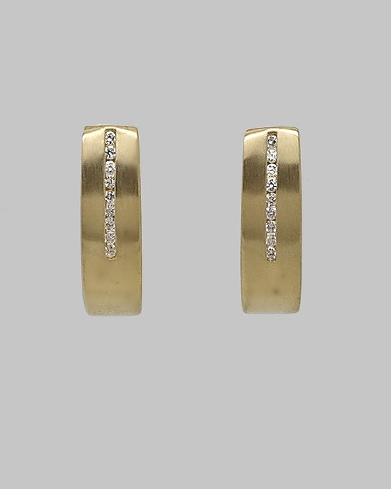 Creolen 333 Gold 8kt Zirkonia 33-6038