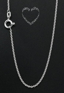 Silberkette, Collierkette 40cm geeignet für Anhänger