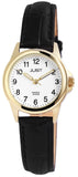 Just Damenuhr Basic Edelstahl vergoldet Lederband 102922