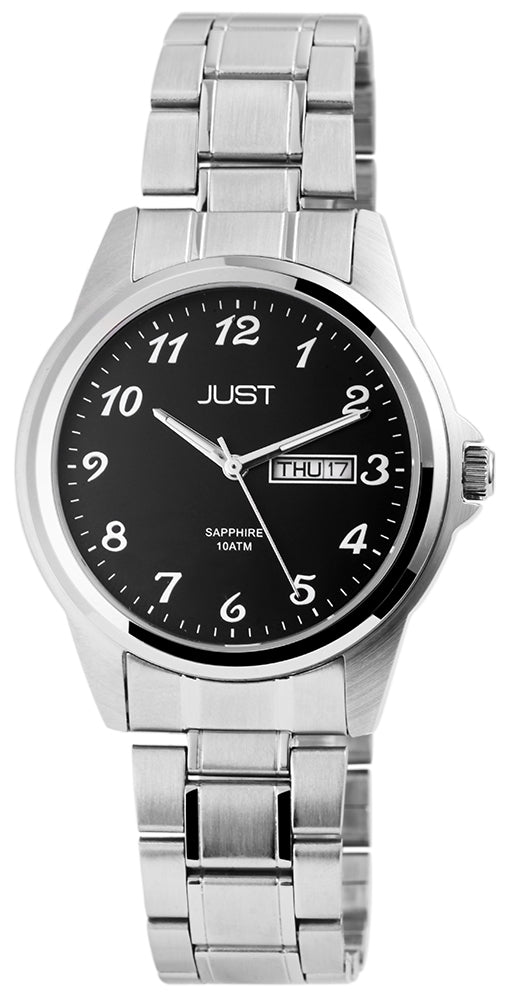 Just Herrenuhr Basic Edelstahl Safirglas 121436