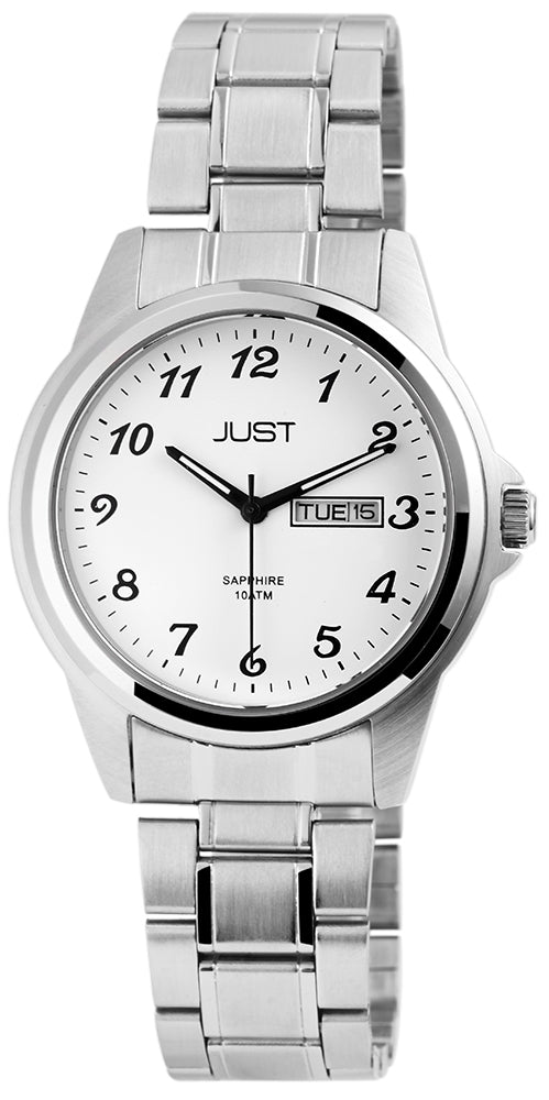 Just Herrenuhr Basic Edelstahl Safirglas 121495