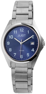Just Herrenuhr Basic Titan ZB blau 121505