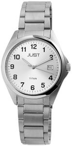 Just Herrenuhr Basic Titan ZB silber 121432