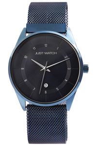 Just Watch Herrenuhr blau mit Metallband JW20142-004